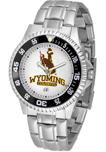 Wyoming Cowboys Competitor Steel Mens Watch