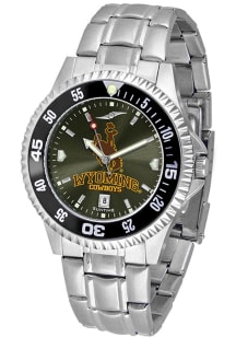 Wyoming Cowboys Competitor Steel AC Mens Watch
