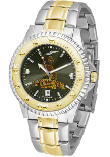 Wyoming Cowboys Competitor Elite Anochrome Mens Watch
