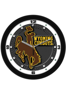 Wyoming Cowboys 11.5 Carbon Fiber Wall Clock