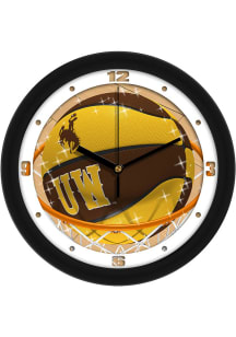 Wyoming Cowboys 11.5 Slam Dunk Wall Clock