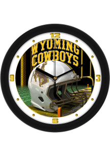 Wyoming Cowboys 11.5 Football Helmet Wall Clock
