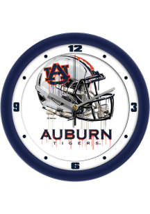 Auburn Tigers Drip Art Wall Clock