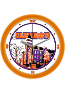 Clemson Tigers Campus Art Wall Clock