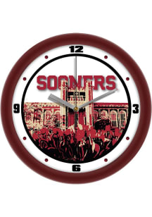 Oklahoma Sooners Campus Art Wall Clock