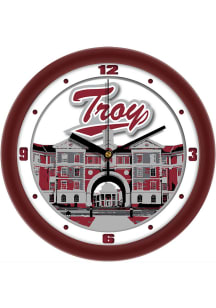Troy Trojans Campus Art Wall Clock