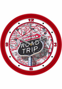Georgia Bulldogs Road Trip Wall Clock