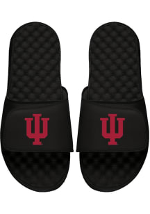 Primary Logo Indiana Hoosiers Mens Slides - Black