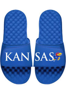 Kansas Jayhawks Split Logo Mens Slides