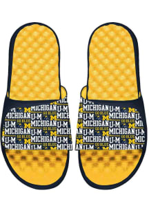 Michigan Wolverines Collage Graphic Mens Slides