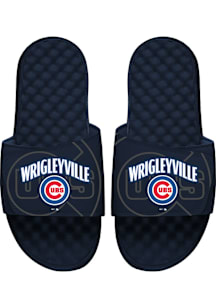 Chicago Cubs Wriglyville Mens Slides
