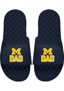 Michigan Wolverines Dad Mens Slides