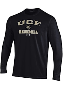 Under Armour UCF Knights Black Baseball Performance Long Sleeve T Shirt