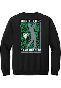 Summit Sportswear MAC Mens Black Men's Golf Championship 2026 Long Sleeve Crew Sweatshirt