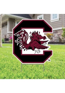 South Carolina Gamecocks Team Yard Sign - Black