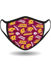 Central Michigan Chippewas All Over Print Fan Mask