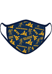 West Virginia Mountaineers All Over Print Fan Mask