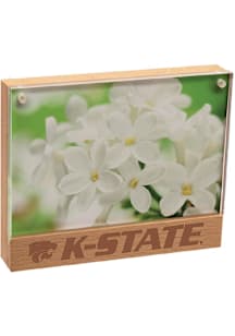 K-State Wildcats Beachwood Photo Frame Picture Frame - Purple