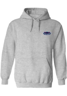 Vive La Fete Florida Atlantic Owls Womens Dark Grey Impressions Hooded Sweatshirt