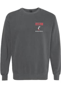 Tineya Hylton Rally Mens Black Cincinnati Bearcats NIL Embroidered Crew Sweatshirt