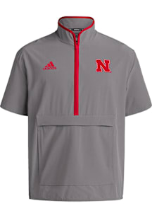 Adidas Nebraska Cornhuskers Mens   Light Weight Jacket