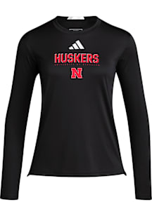 Adidas Nebraska Cornhuskers Womens  Multicolor D4T LS Tee