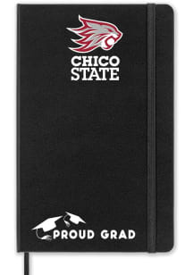 CSU Chico Wildcats Proud Grad team logo Notebook and Folder - Black
