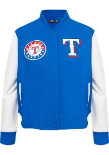Mens Texas Rangers Pro Standard Mens Classic Heavyweight Jacket - Blue