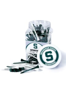 Green Michigan State Spartans 175 Pack Golf Tees