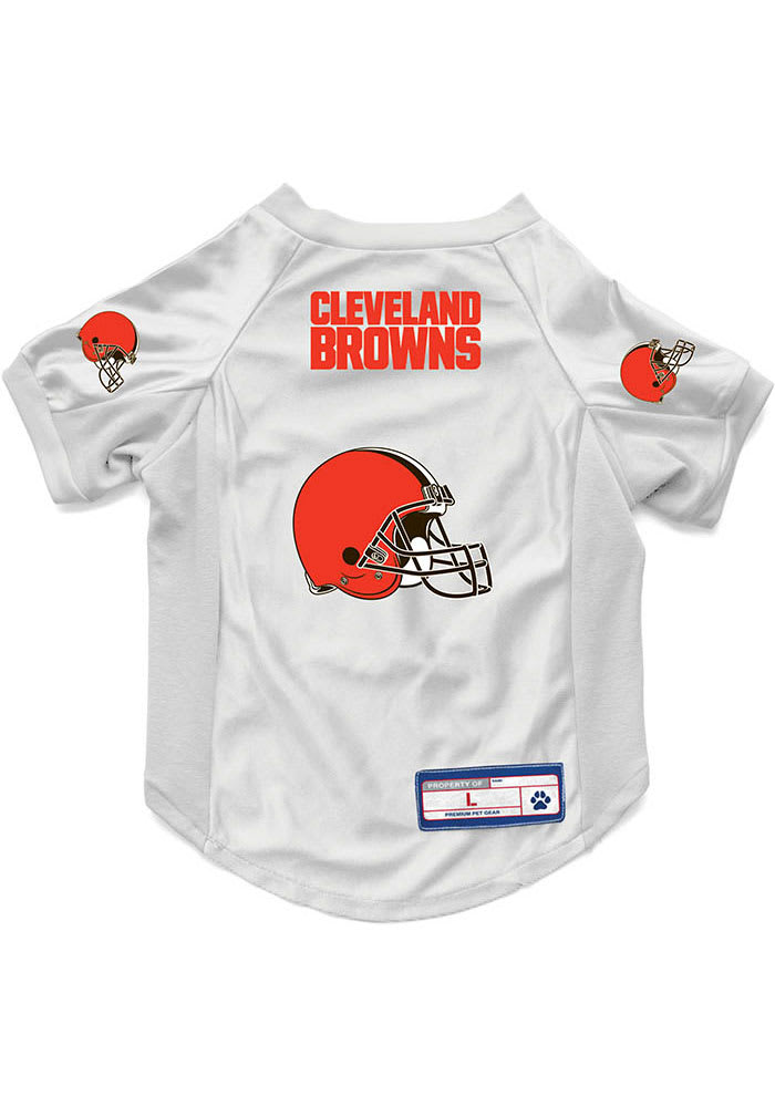 Cleveland browns pet outlet jersey