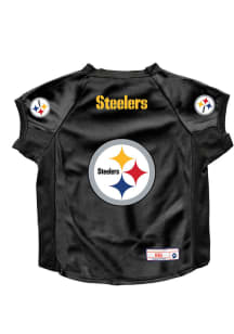 Pittsburgh Steelers Team Logo Big Dog Stretch Pet Jersey