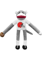 Cleveland Browns Sock Monkey Pet Toy