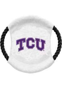 TCU Horned Frogs Flying Disc Pet Toy