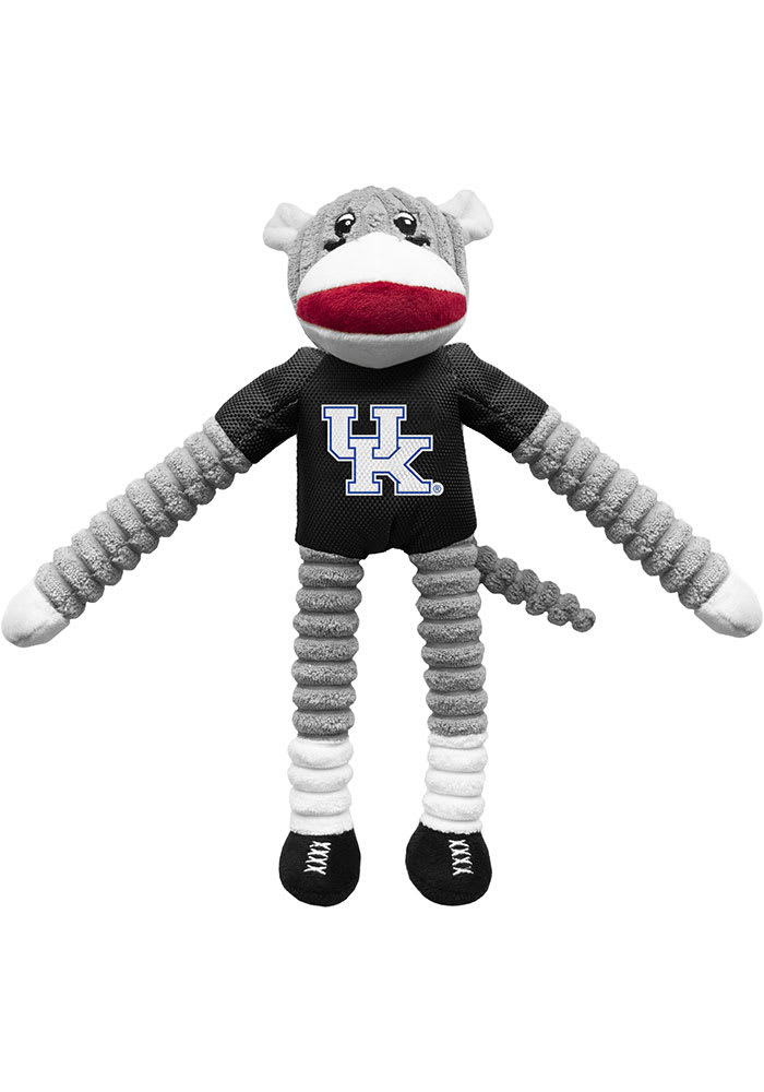Kentucky Wildcats Sock Monkey Pet Toy