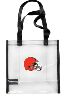 Cleveland Browns White Advantage Clear Bag