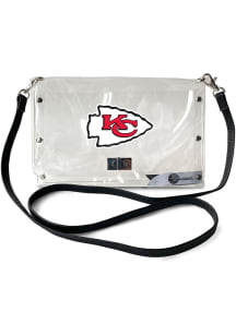 Kansas City Chiefs White Envelope Clear Bag