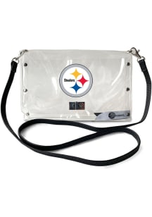 Pittsburgh Steelers White Envelope Clear Bag