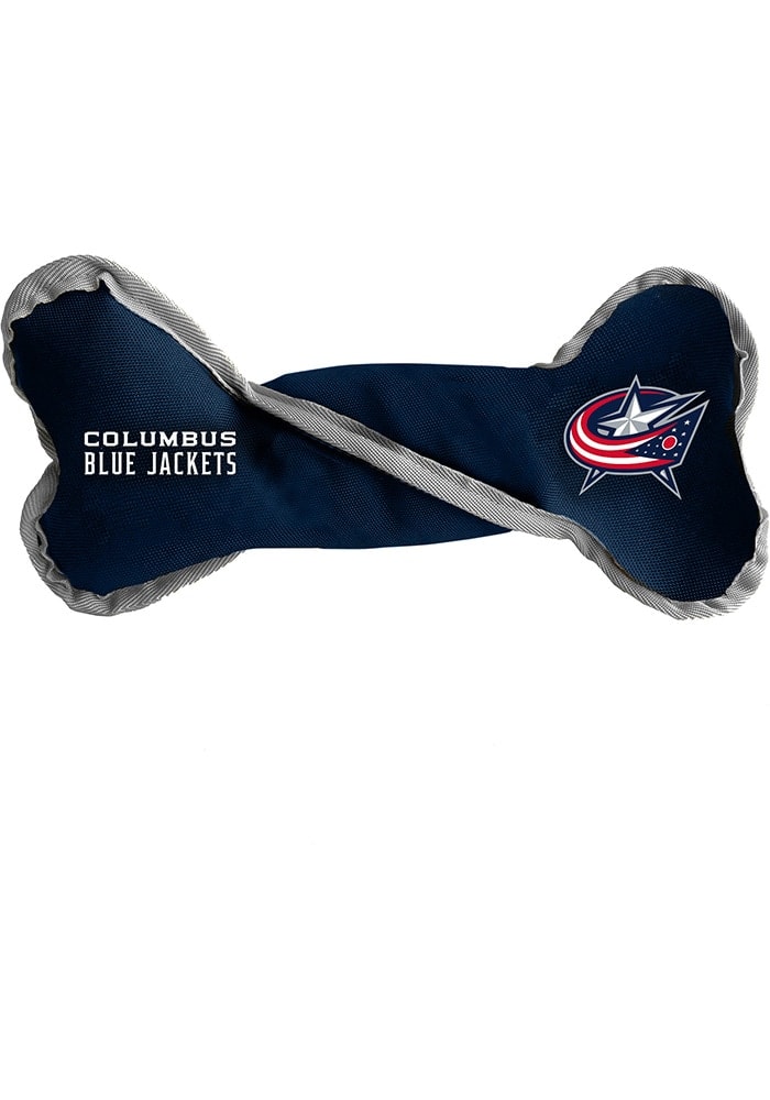 Columbus Blue Jackets Tug Bone Pet Toy