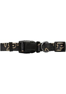 Black Purdue Boilermakers Pet Team Pet Collar