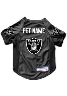 Las Vegas Raiders Personalized Stretch Pet Jersey
