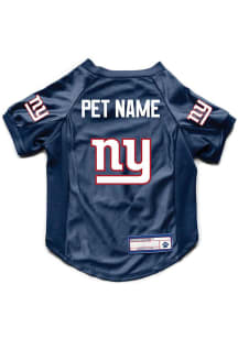New York Giants Personalized Stretch Pet Jersey