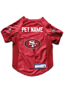 San Francisco 49ers Personalized Stretch Pet Jersey