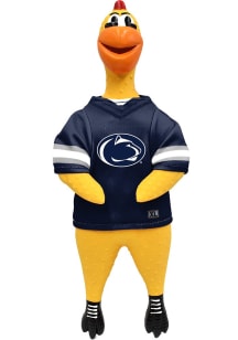 Blue Penn State Nittany Lions Rubber Chicken Pet Toy