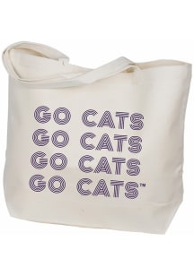 K-State Wildcats Desden Retro Canvas Tote Bag - Purple