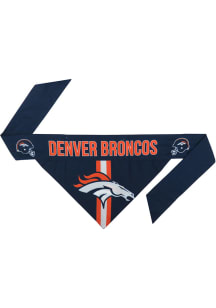 Denver Broncos Reversible Pet Bandana