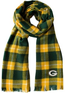 Green Bay Packers Plaid Blanket Womens Scarf
