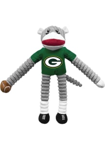 Green Bay Packers Sock Monkey Pet Pet Toy