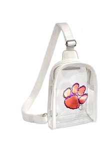 Clemson Tigers 3D Mini Sling Womens Clear Tote