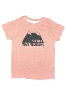 Colorado Youth Pink She Will Move Mountains Short Sleeve T-Shirt