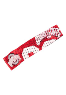 Fanband Ohio State Buckeyes Womens Headband - Red